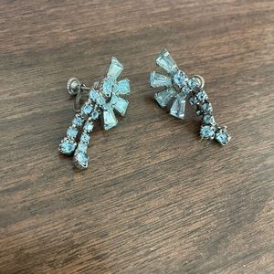 Vintage blue earrings 1930’s